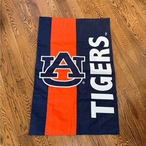 Auburn Tigers Flag in Orange and Blue
